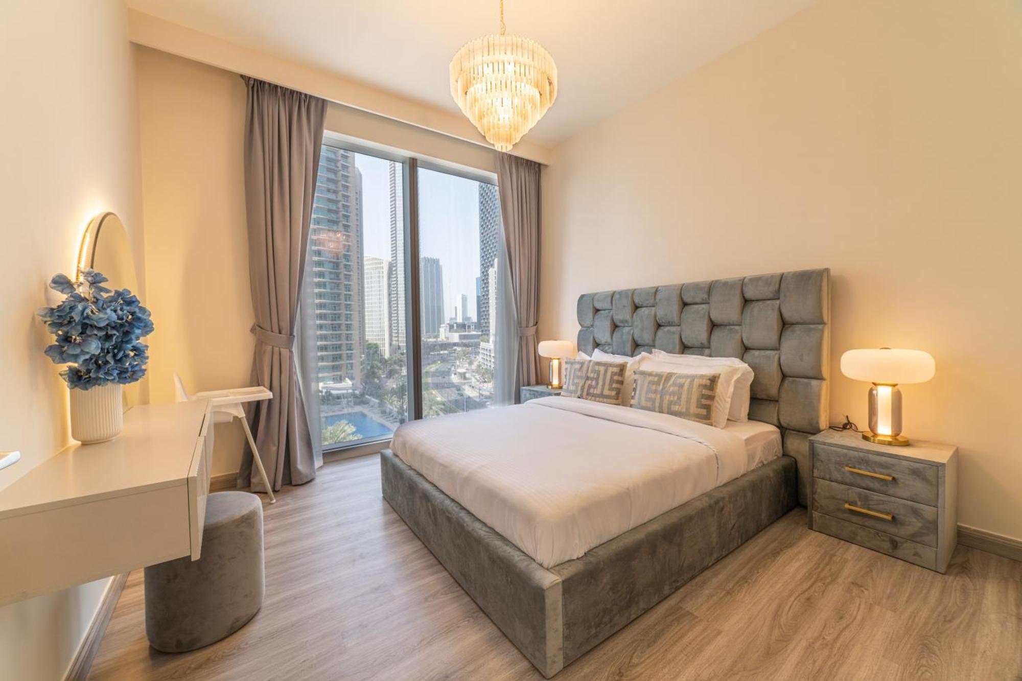 First Class 2Br With Full Dubai Boulevard View エクステリア 写真